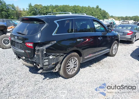 2014 Infiniti Qx60 из США, поврежденный, VIN 5N1AL0MM7EC544361